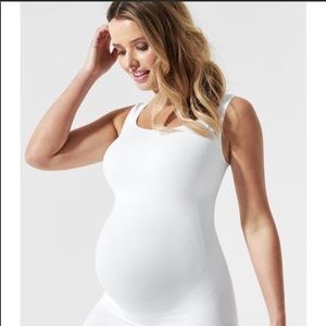 BRAND NEW! BLANQI Maternity Support Tank, White, S